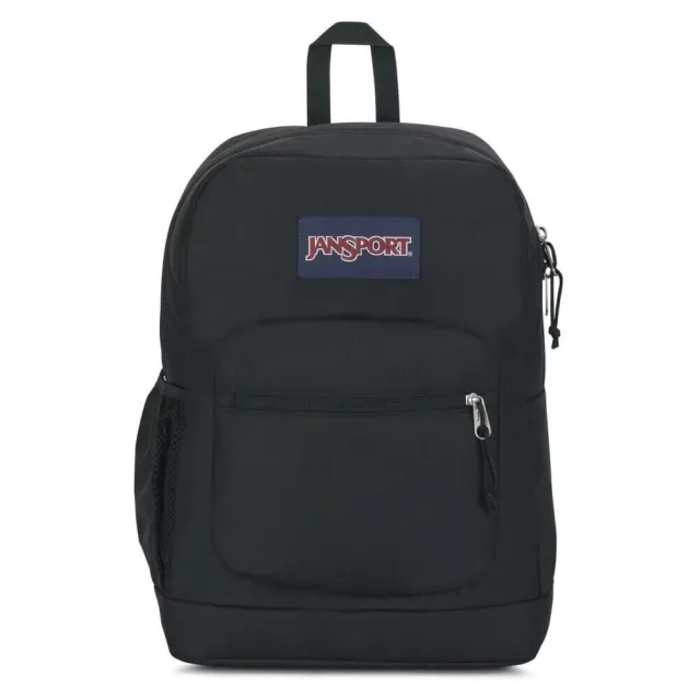 【JANSPORT】Cross Town Plus 後背包 運動包 雙肩背包 黑(JS0A7ZNZ008)