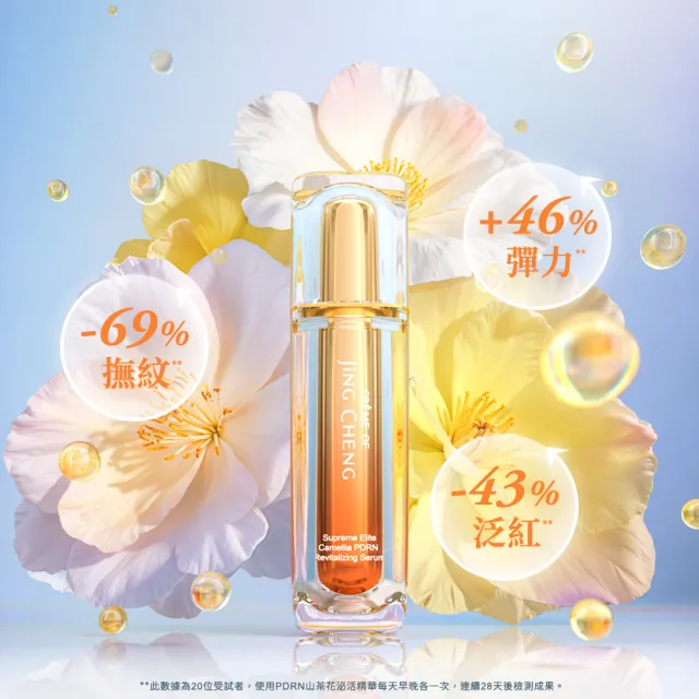 【牛爾京城之霜】NEW☆PDRN山茶花泌活精華30ml(修護/抗老/彈力)