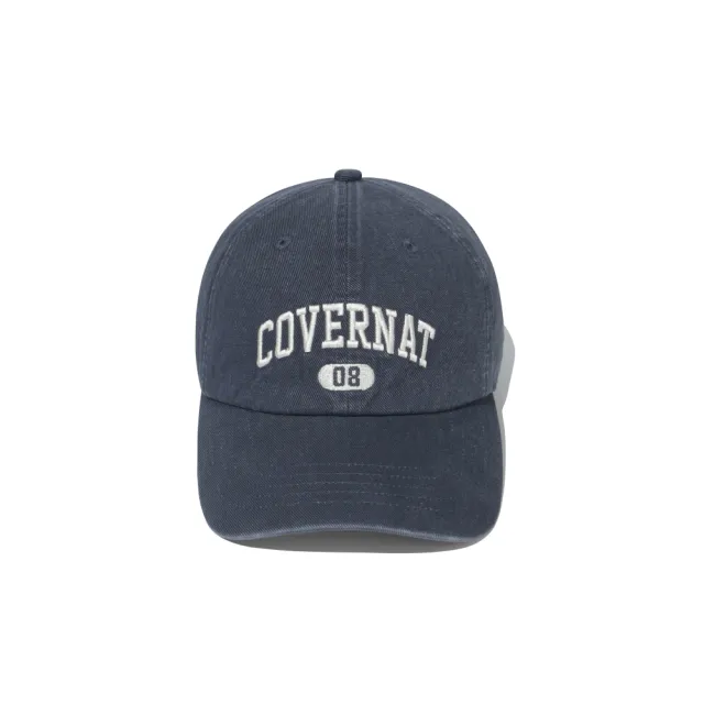 【COVERNAT】官方旗艦館 [舒適版型]拱形Logo棒球帽(ACC帽子 SOOBIN同款 米白/藍/海軍藍/紅/豹紋色)