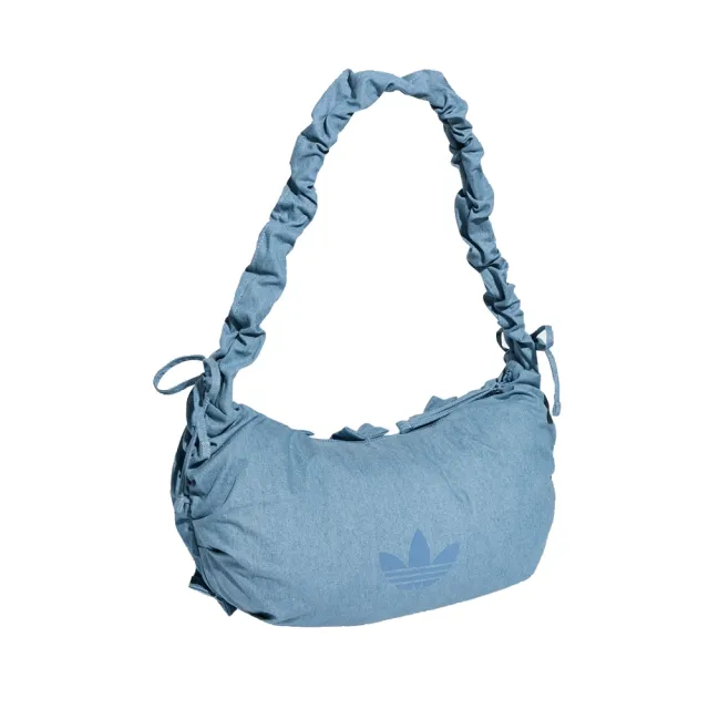 【adidas 愛迪達】肩背包 斜背包   DENIM RUFF BAG 女 - KX6975