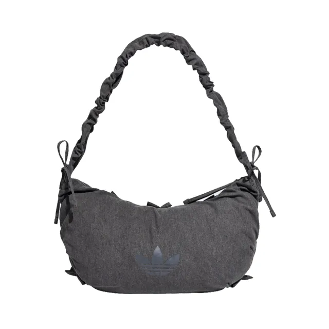 【adidas 愛迪達】肩背包 斜背包   DENIM RUFF BAG 女 - KX7014