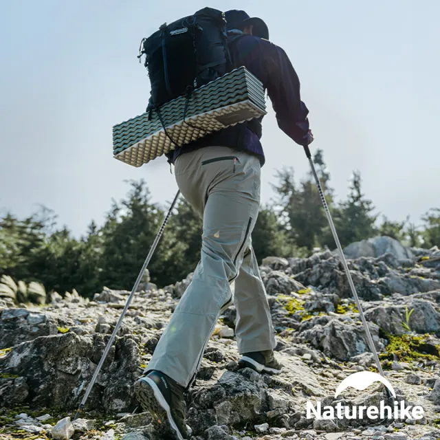 【Naturehike】輕風Pro輕量7075鋁合金折疊登山杖 130cm DS016 單入(台灣總代理公司貨)