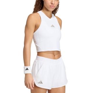 【adidas 愛迪達】CLIMACOOL 短版 運動背心 Y-TANK PRO 女 - KH1113