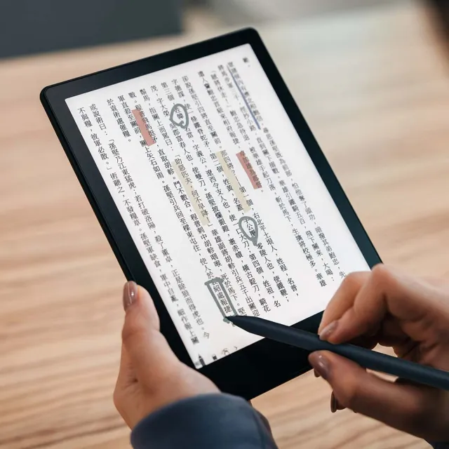 【MEEBOOK】M8C 7.8 吋彩色電子閱讀器觸控筆套組(黑色)