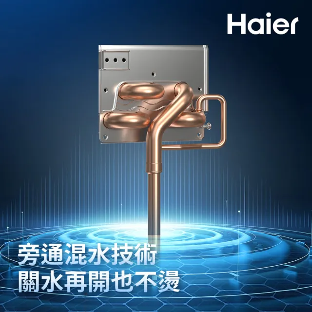 【Haier 海爾】18L智能恆溫熱水器LPG PRO(JSQ37-18D(LPG)桶裝瓦斯 基本安裝)