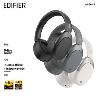 【EDIFIER】W830NB 無線降噪耳罩耳機(Hi-Res/LDAC)