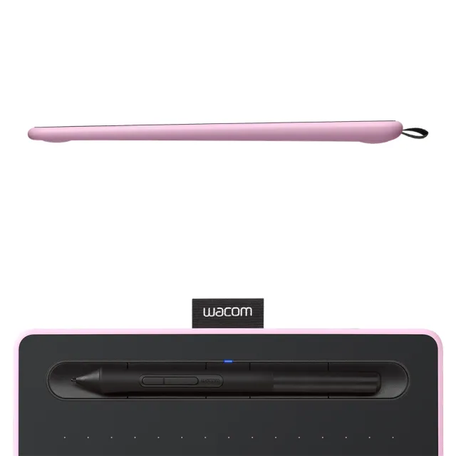 【Wacom】Intuos Comfort Small 藍牙繪圖板-莓果粉(CTL-4100WL/P0-C)