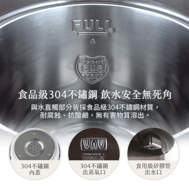 【TECO 東元】5L三段溫控雙重給水熱水瓶 XYFYD5006