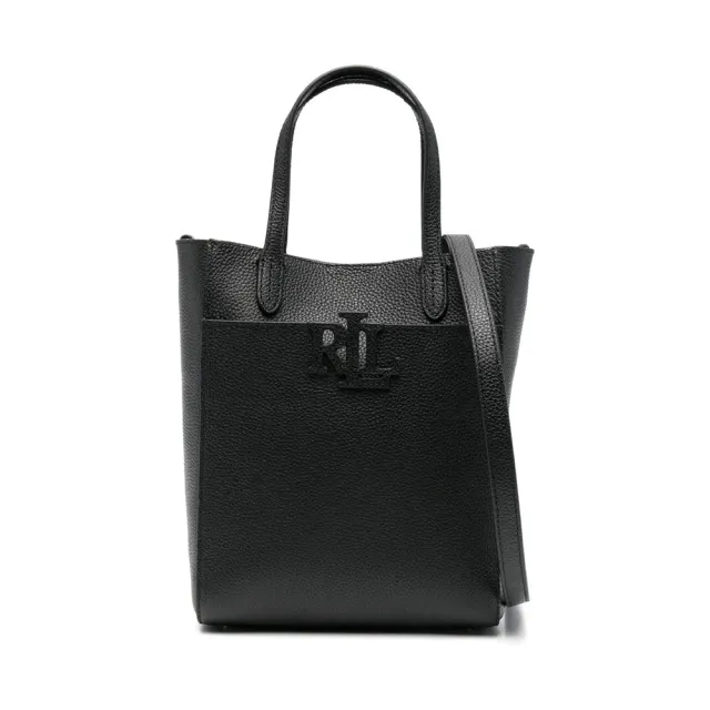 【RALPH LAUREN】雙11 CMRYN SM SHP 托特包 小號 黑色女包包