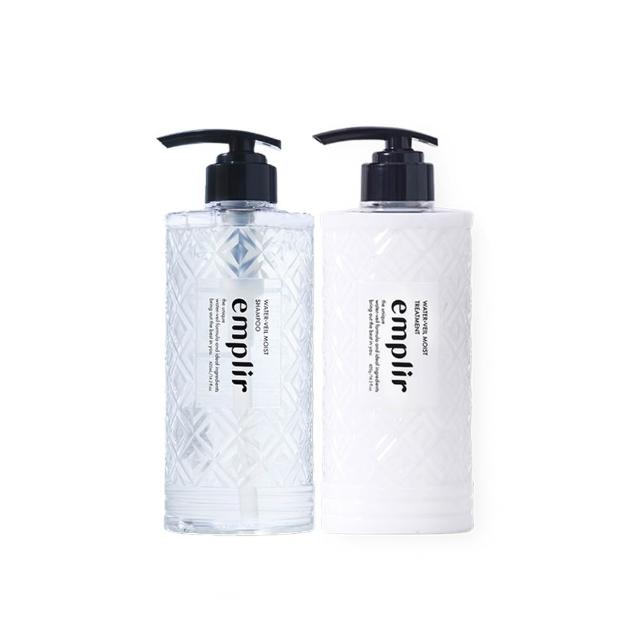 【emplir】水光洗髮護髮1+1超值組(洗髮精420mL+護髮素420mL)洗髮乳/護髮乳/護髮膜
