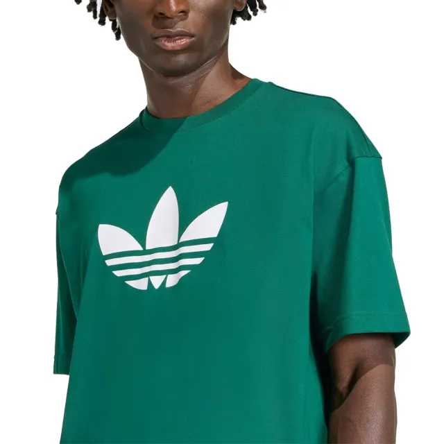 【adidas 愛迪達】圓領短袖T恤  TREFOIL T-SHIRT 男 - KE0900