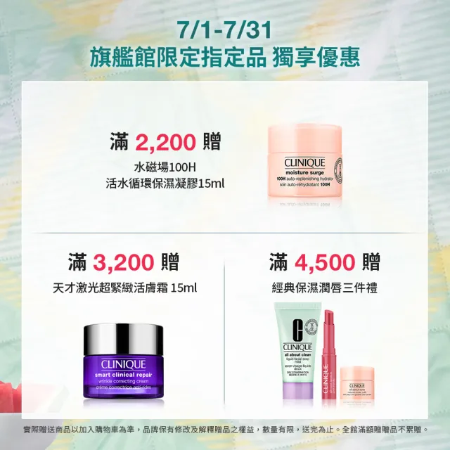 【CLINIQUE 倩碧】全效眼霜15ml(黑眼圈與浮腫剋星)