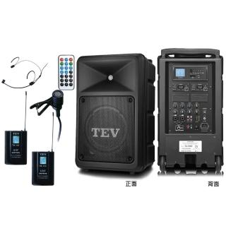 TEV TA-780D 雙頻道 10吋 300W旗艦型 移動式無線擴音機藍芽/USB/SD/無CD臺灣電 配件六選一