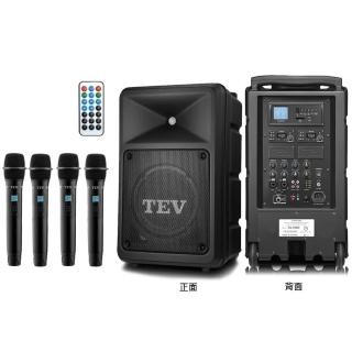 TEV TA-780D 四頻道 10吋 300W旗艦型 移動式無線擴音機藍芽/USB/SD/無CD臺灣電 配件六選一