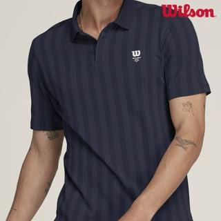 【WILSON】Game Point Seamless Polo Classic Navy 男款 服飾 POLO衫 海軍藍 WM00239411DBC