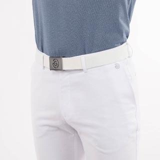 【GALVIN GREEN】配件 Ward彈性可調長度腰帶-白色