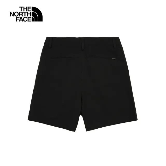 【The North Face】北面女款黑色DWR防潑水短褲｜8DFMJK3