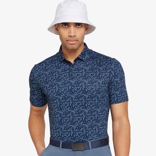 【GALVIN GREEN】男款 Marlo彈性防曬透氣快乾POLO衫-藍月色