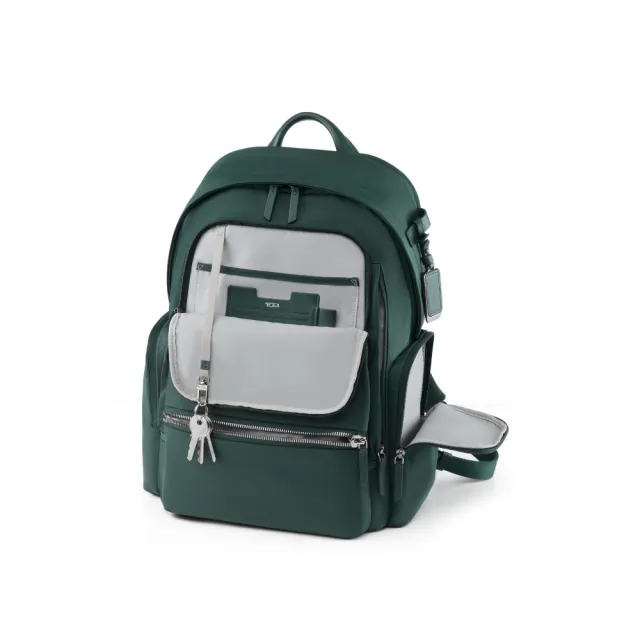 【TUMI】Voyageur Celina 15 吋筆電都會時尚後背包 - 雪嶺綠