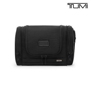 【TUMI】Alpha 彈道尼龍休閒可掛式旅行收納包 - 黑