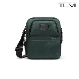 【TUMI】Alpha 中型彈道尼龍斜背包 - 深松