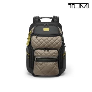 【TUMI】Alpha Bravo Nomadic 彈道尼龍戶外多功能後背包 - 灰褐 / 黑