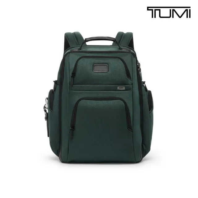 【TUMI】Alpha TUMI Brief Pack 彈道尼龍後背包 - 深松