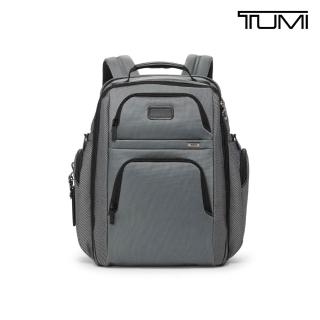 【TUMI】Alpha TUMI Brief Pack 機能尼龍後背包 - 灰反光