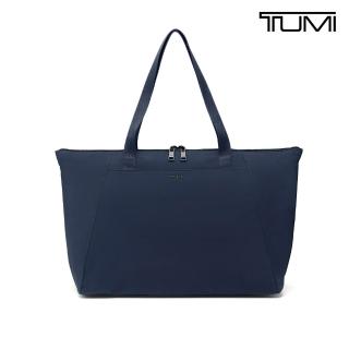 【TUMI】Voyageur Just In Case® 中型輕便旅遊托特包 - 墨/黑