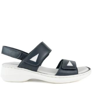 Gruner Schuhe Munich NAVY 休閒日常 OPEN 涼鞋 藍色女鞋