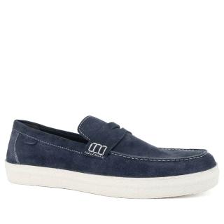 Gruner Schuhe Munich BLUE 休閒日常 MOCASINS 藍色男款鞋