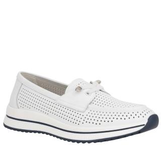Gruner Schuhe Munich 白色 休閒日常 莫卡辛鞋 白色女鞋