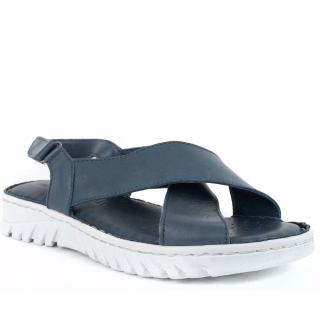 Gruner Schuhe Munich BLUE 休閒日常 涼鞋 藍色女鞋