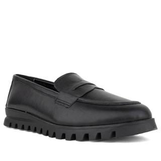 Gruner Schuhe Munich 黑色 休閒日常 樂福鞋 黑色女鞋