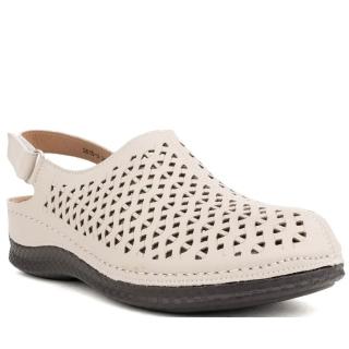 Gruner Schuhe Munich 米白色 休閒日常 PART-OPEN 穆勒鞋 米白色女鞋