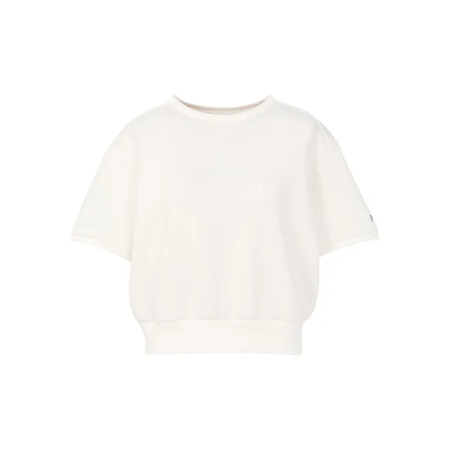 【FILA】FILA 女短袖圓領T恤-白色 5TEA-5319-WT