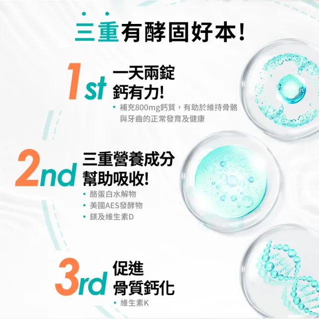 【利捷維】有酵複方鈣鎂錠60錠(陳傑憲代言)