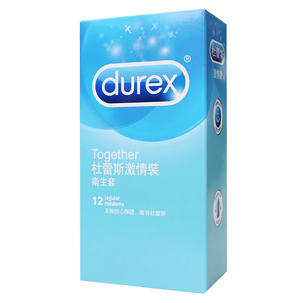 【Durex 杜蕾斯】激情裝保險套12入/盒