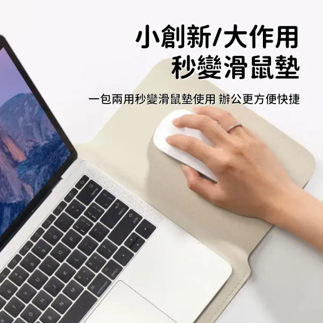 【OMG】15吋筆記型電腦內膽包+電源包 MacBook內膽包 防震防摔筆電保護套 防潑水電腦包