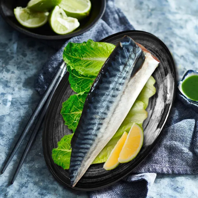 【優鮮配】挪威｜3L厚片薄鹽鯖魚｜210g｜10片