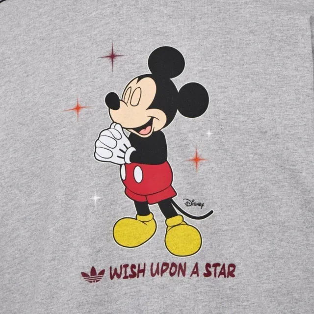 【adidas 愛迪達】米奇 短袖上衣  MICKEY WISH TEE 男女 - KT7775