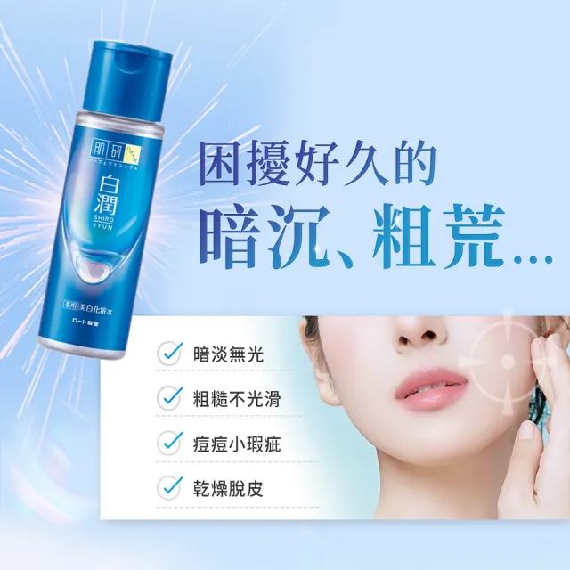 【肌研】官方直營 白潤美白化粧水 潤澤型170ml