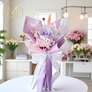 【Floral M】So Heart克羅之心永生玫瑰花束(乾燥花/永生花/情人節花束/告白禮物/求婚花禮)
