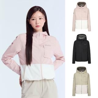 【Discovery Expedition】Gore Windstopper 女版輕量連帽外套 機能外套(DWWJ72053-三款任選)