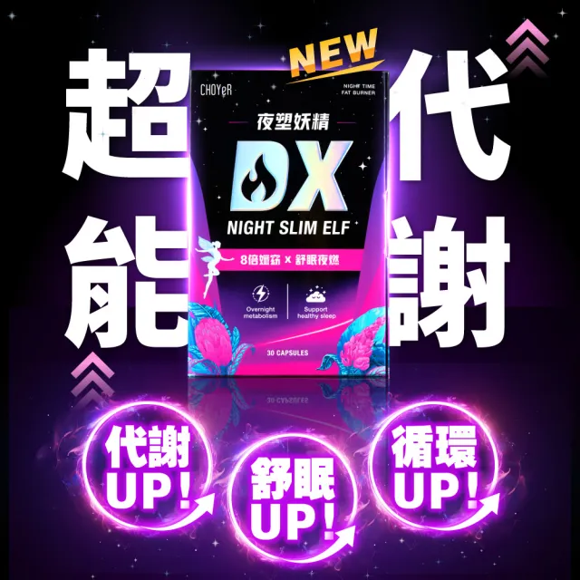 即期品【CHOYeR 曲易】魔鬼DX*3+爆塑血橙*3＋妖精DX*3(共240粒；排空代謝.白腎豆.順暢)