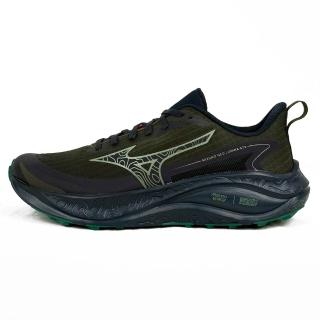 【MIZUNO 美津濃】Neo Lumina GTX 男 越野鞋 Gtx防水 戶外 野跑 綠 黑(J1GJ265951)
