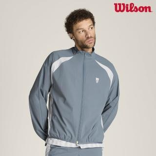 【WILSON】Classic WarmUp Jacket Storm 男款 服飾 外套 灰色 WN00078U032001