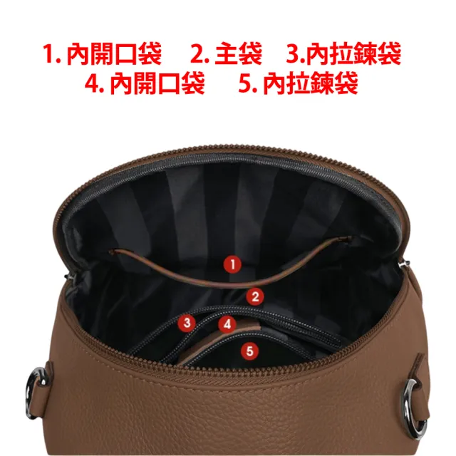 【ZENDAR】台灣總代理 限量1折 頂級超柔軟小牛皮後背包 安娜格系列 全新專櫃展示品(棕色)