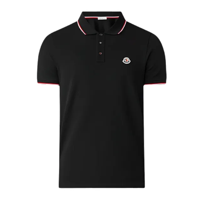 【MONCLER】男款 品牌LOGO 短袖POLO衫-多色任選(S號、M號、L號、XL號、XXL號、XXXL號)