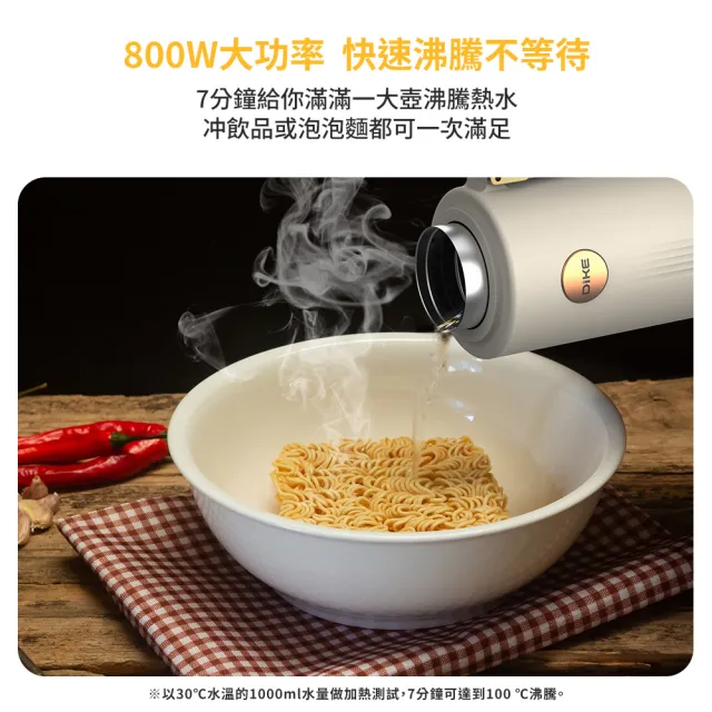 【DIKE】HCE130 快煮真空加熱水壺1L